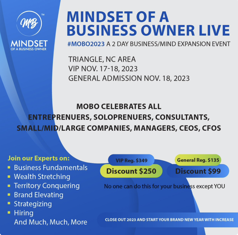 Mindset of a Business Owner - Live